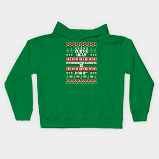 Ugly Christmas Sweater Kids Hoodie